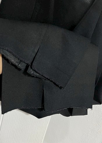 Siyah Kumaş Pantolon - Görsel 4