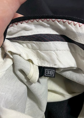 Siyah Kumaş Pantolon - Görsel 5