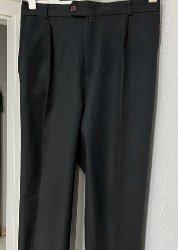 Siyah Kumaş Pantolon - Görsel 2