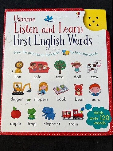Listen and learn first english words