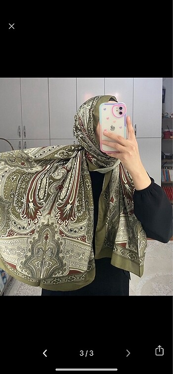 Etnik desen soft şal