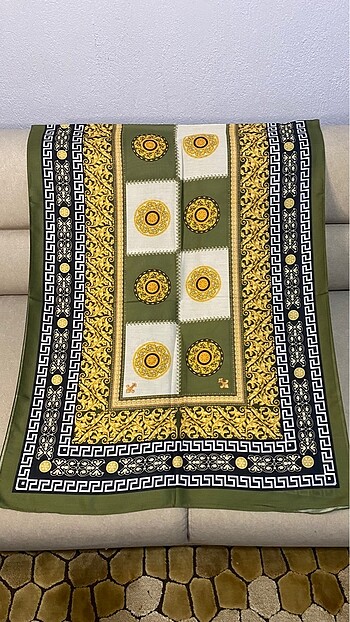 Beden Versace pamuk şal