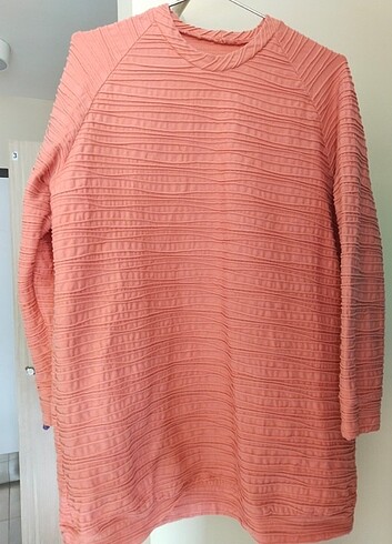 Zara Pembe tunik sweatshirt