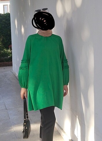 Yeşil tunik