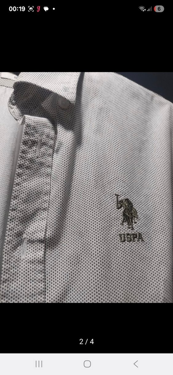 Erkek Beyaz Keten Uzun Kollu Gömlek - Görsel 2