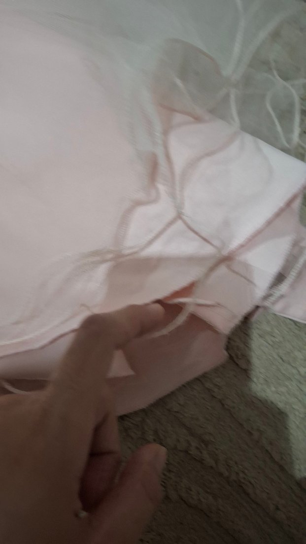 Pembe Dantel Detaylı Kız Çocuk Elbise - Görsel 5