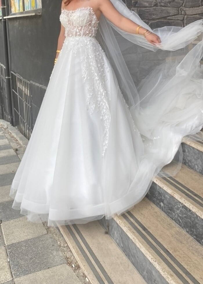 Alfa Beta Helen Gelinlik - Görsel 5