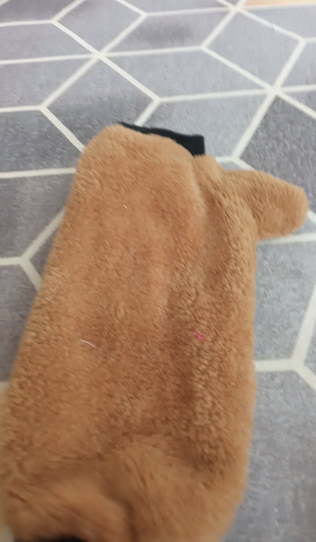 Kahverengi Peluş Kışlık Kedi için uygun - Görsel 2