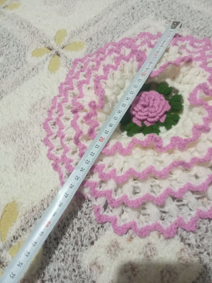 Çiçek Desenli banyo  lifi - Görsel 4