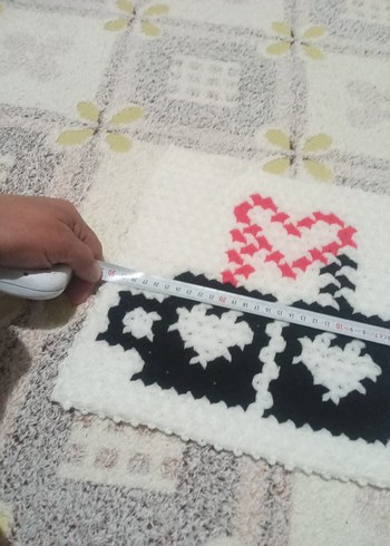 Kalp Desenli Beyaz Banyo Süngeri - Görsel 3