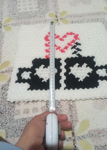 Kalp Desenli Beyaz Banyo Süngeri - Görsel 2