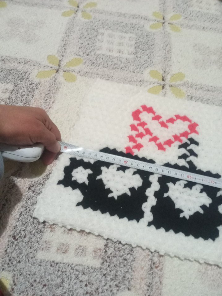 Kalp Desenli Beyaz Banyo Süngeri - Görsel 3