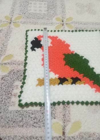 Renkli Papağan Desenli Banyo Süngeri - Görsel 3