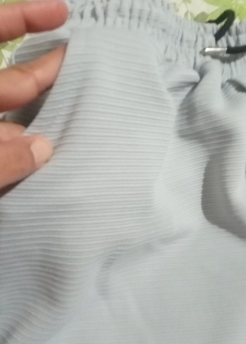 Gri Yırtmaçlı Rahat Kesim erkek pantolon - Görsel 3