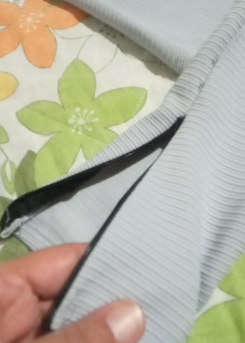 Gri Yırtmaçlı Rahat Kesim erkek pantolon - Görsel 2