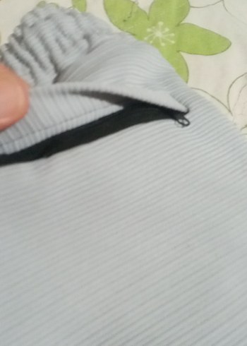 Gri Yırtmaçlı Rahat Kesim erkek pantolon - Görsel 7