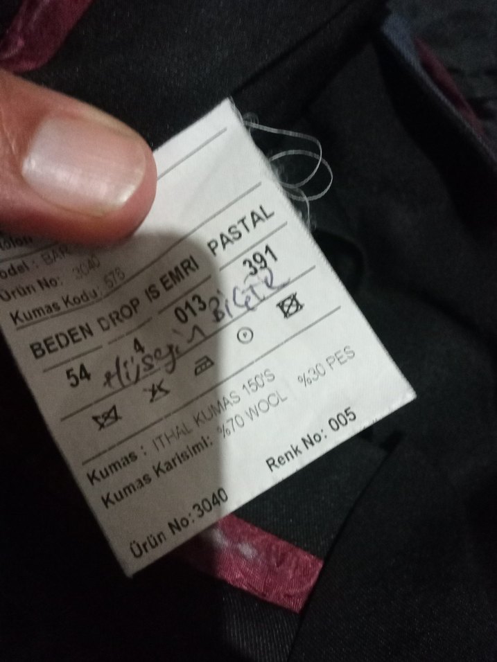 Gri Regular Fit Denim Erkek Pantolon 54 beden - Görsel 5