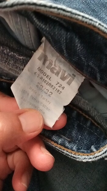 28 Beden lacivert Renk 28/32 mavi marka kot pantolon