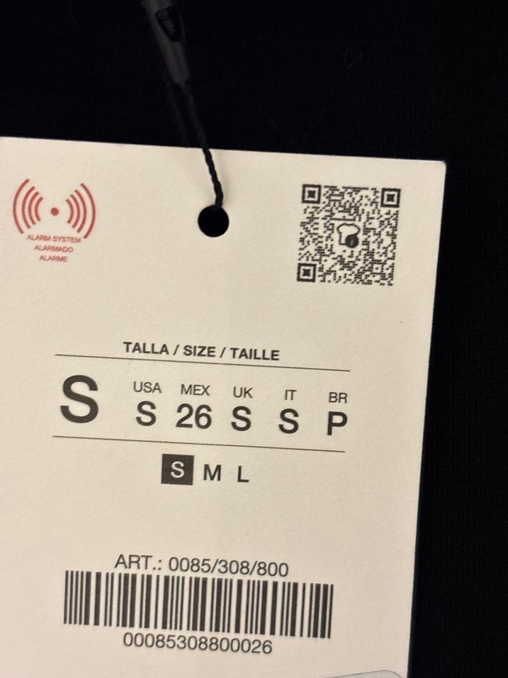 Zara siyah fırfırlı elbise - Görsel 4