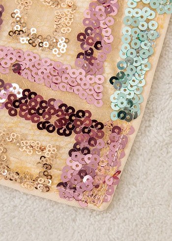 Nakışlı Boncuklu Bohem Mini Büstiyer - Görsel 4