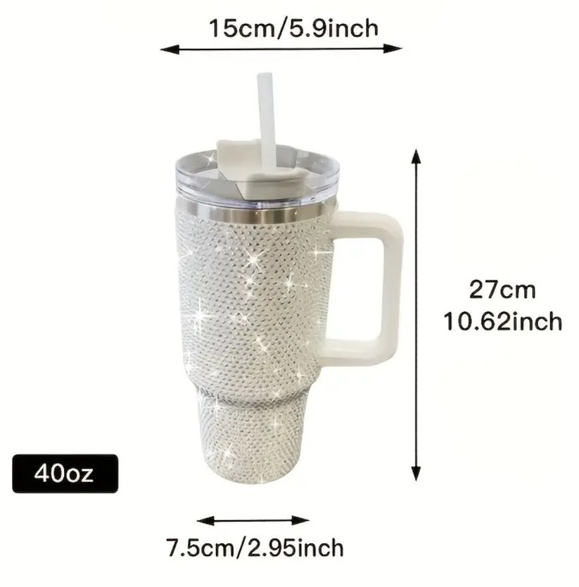 Taşlı Büyük Kupa - Görsel 3