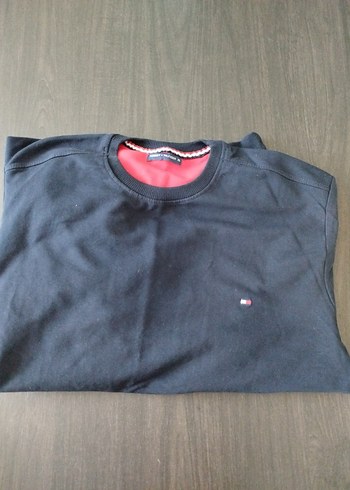 Erkek Lacivert Bisiklet Yaka Sweatshirt