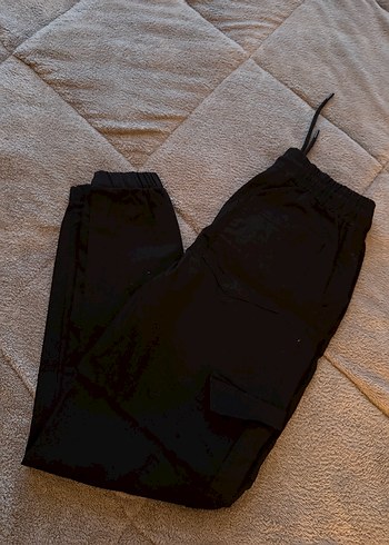 2K Siyah Rahat Jogger Pantolon