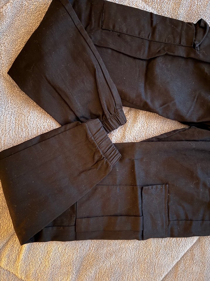Siyah Rahat Jogger Pantolon — görsel 4/8