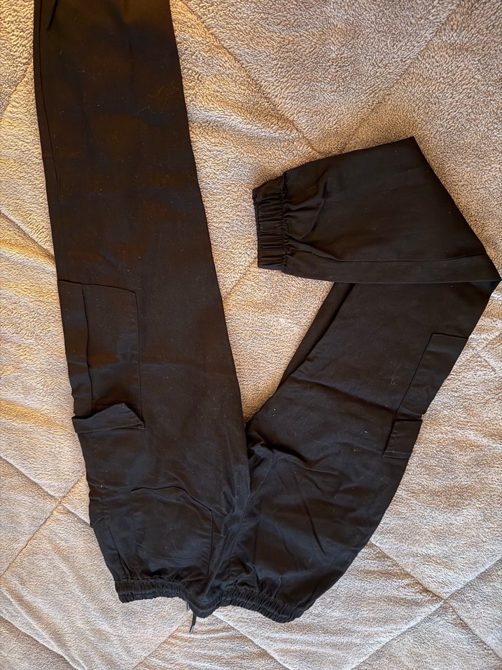Siyah Rahat Jogger Pantolon — görsel 2/8