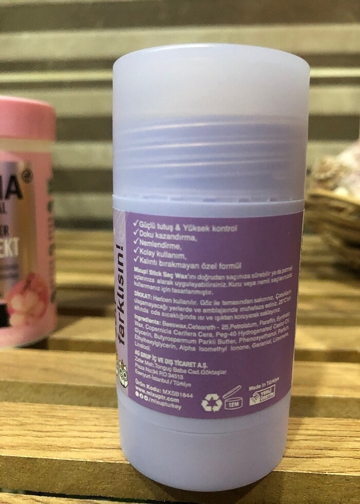 Saç Wax ve Pudrası - Görsel 2