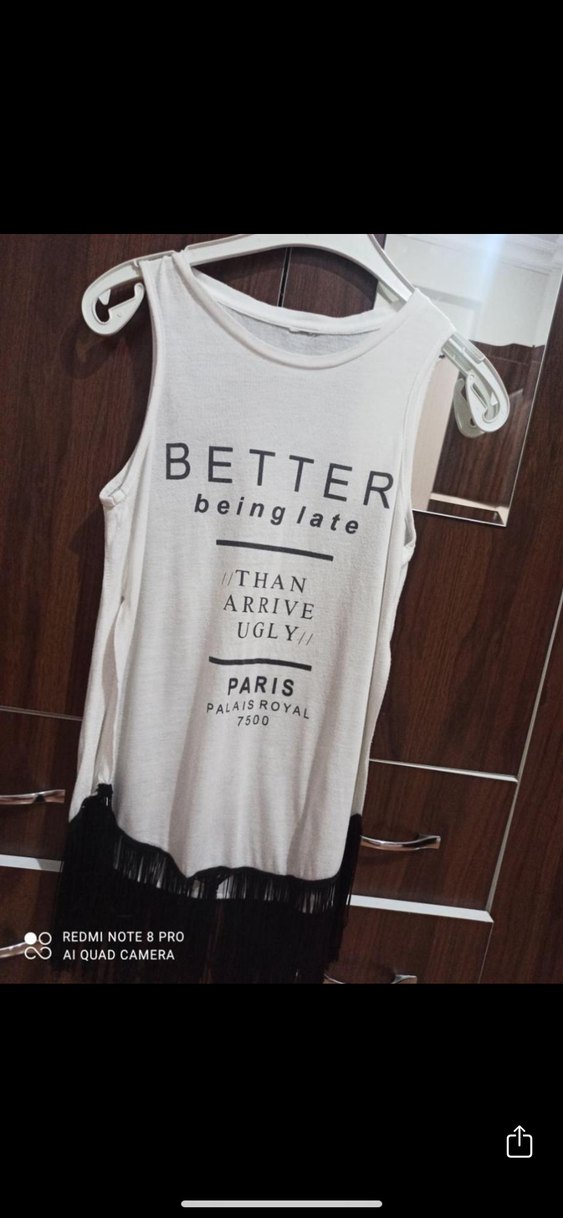 BEYAZ SIFIR KOL TİŞÖRT - Görsel 2