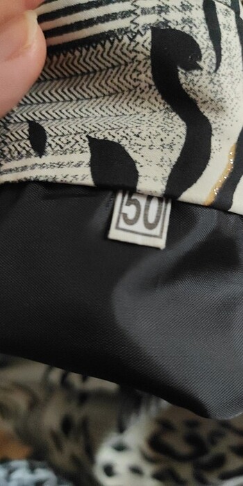 Leopar etek büyük beden - Görsel 3