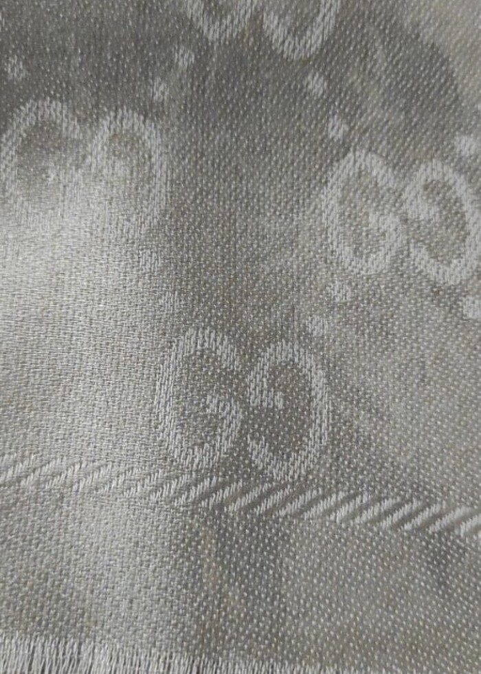 Gucci pamuk ipek şal  - Görsel 3