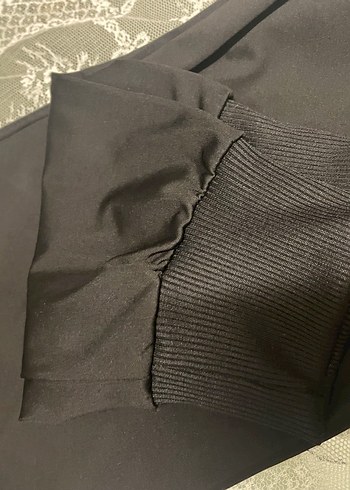 Siyah Nike Kadın eşofman Velcro Detaylı - Görsel 3