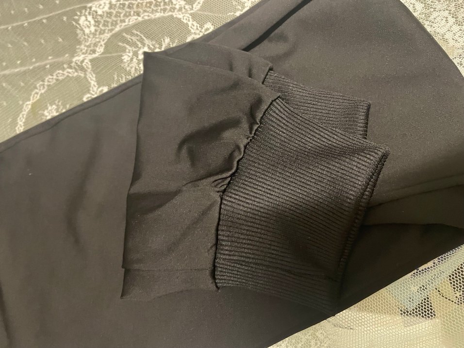 Siyah Nike Kadın eşofman Velcro Detaylı - Görsel 3