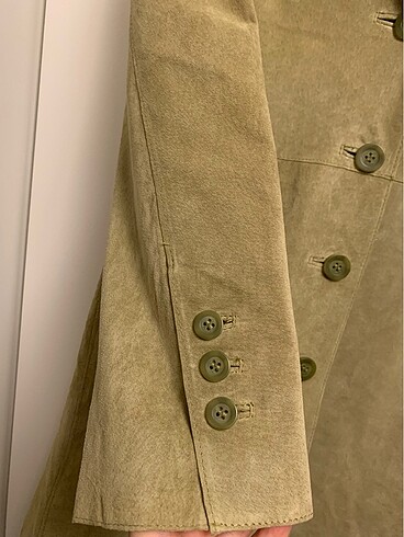 H&M 100% Süet Manto