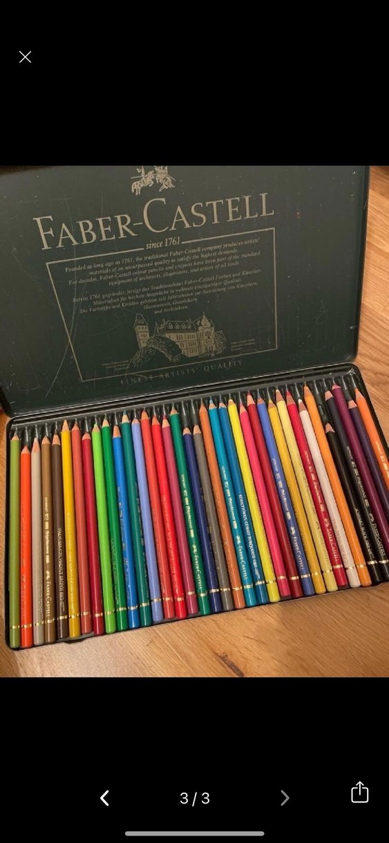 Faber-Castell polychromos 36 Renkli Kuruboya Seti - Görsel 3