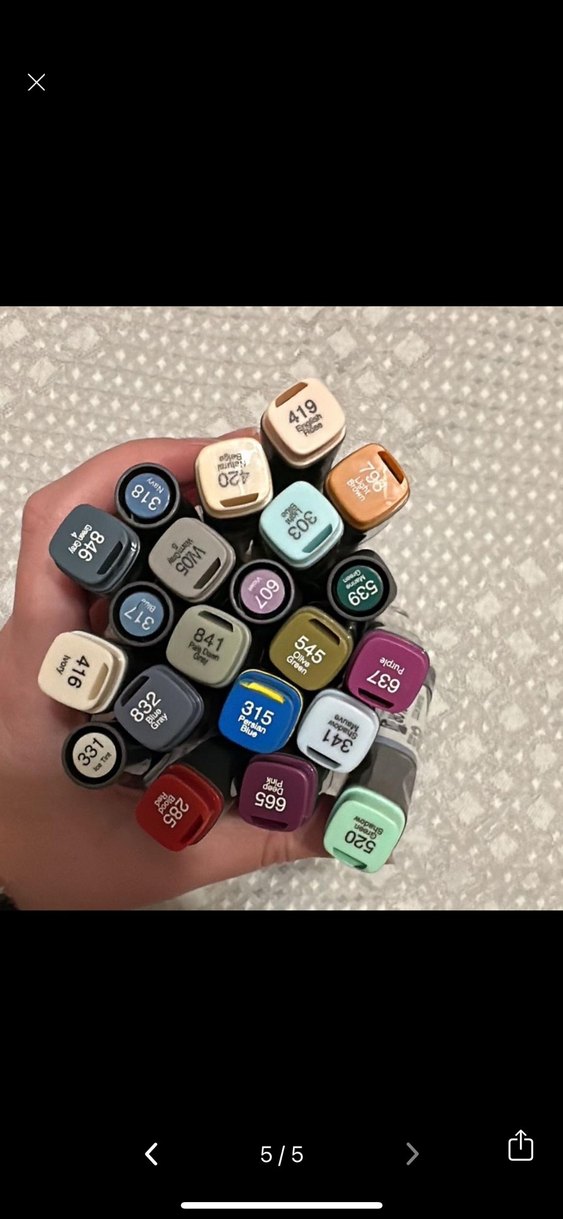 Çift Uçlu Çok Renkli Marker Kalem Seti - Görsel 3