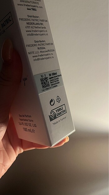 Diğer Frederic patric 100 ml