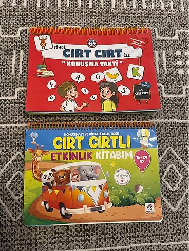 Cırt cırtlı etkinlik kitabım