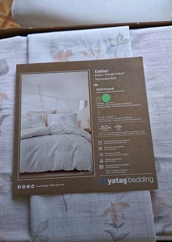 Yataş Bedding Ember Baskılı Nevresim Seti