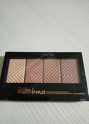 Maybelline Master bronz 4 lu allık paleti