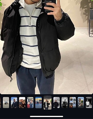 s Beden Bershka şişme mont
