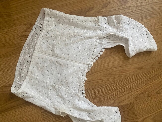 36 Beden beyaz Renk Bluz top