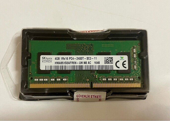 Sk hynıx korea Dd4 4gb ram sorunsuz
