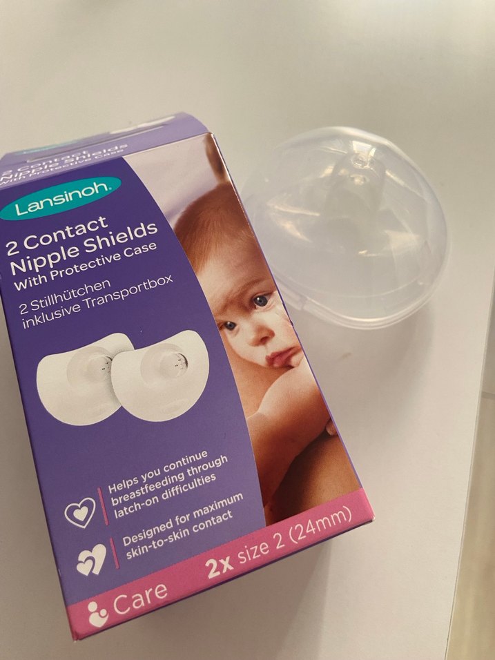 Lansinoh 2'li Emzirme Göğüs Kalkanı Beyaz - Görsel 3