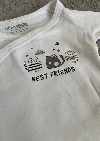 Çıtçıtlı patikli Bebek Takımı - Görsel 2