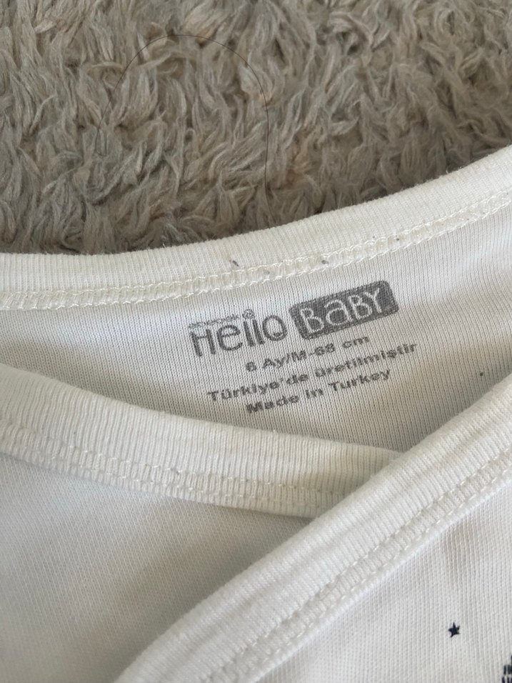 Çıtçıtlı patikli Bebek Takımı - Görsel 3