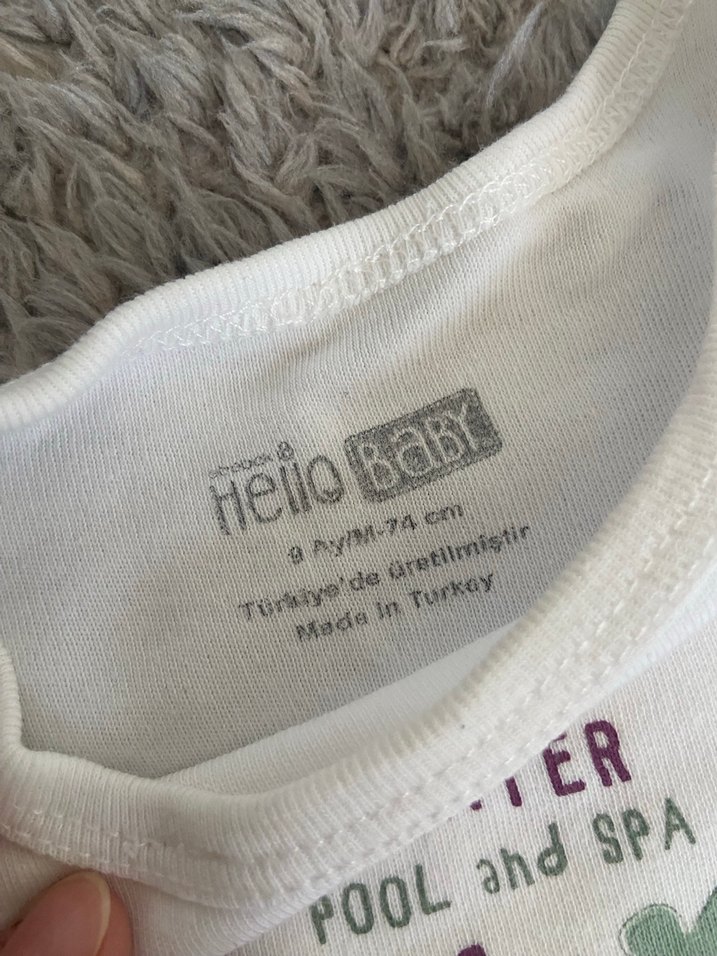 Bebek Kız Uzun Kollu patikli Takım - Görsel 3