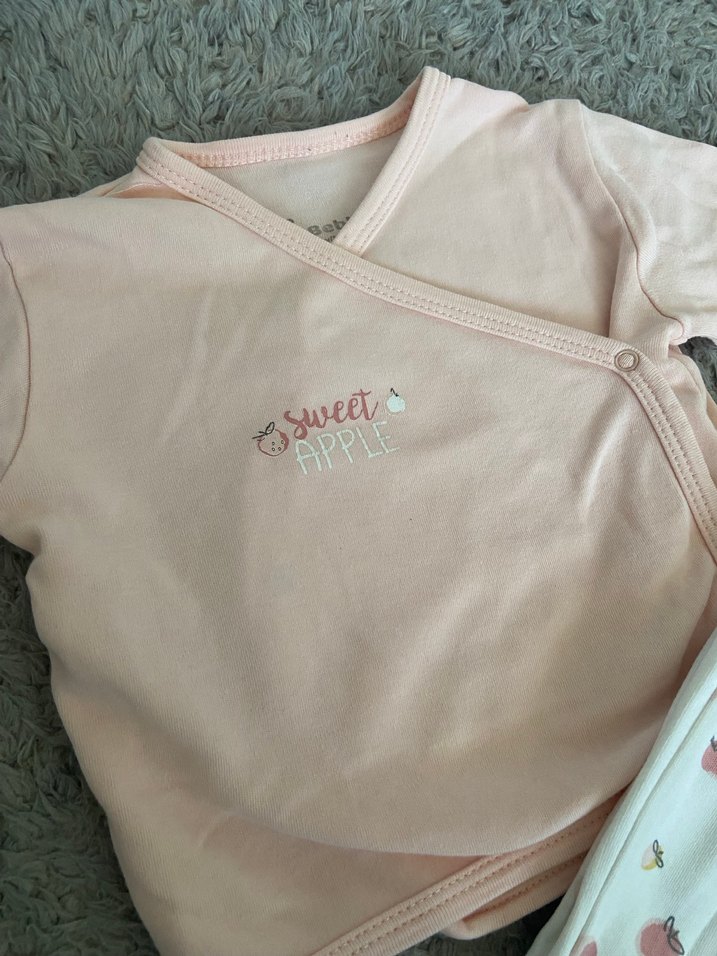 Patikli Uzun Kollu Bebek Kız Takımı - Görsel 2